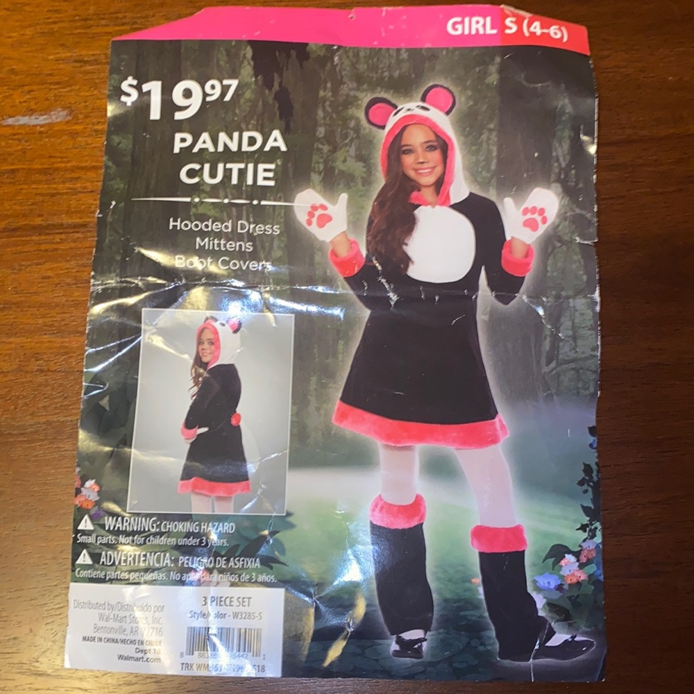 Panda Cutie Costume